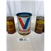 Image 2 : Vintage Valvoline Tin Plus 4 Bars Leaks Tins