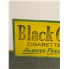 Image 2 : Vintage 1957 Black Cat Cigarette Metal Sign, 5ft x 3ft