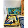 Image 2 : Lot Of Vintage Board Games, Bird Watching Trivia, Yogi Bear, Goofy Finds His Marbles, Etc, As Found