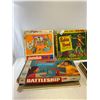 Image 2 : Lot Of Vintage Board Games, Robin Hood, Simon Says, The Aristocats Game, Etc, As Found