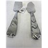 Image 2 : Pair Of Ana Lucia Fish Servers In Pewter