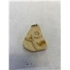 Image 2 : Carved Ram Pendant From Antler/Horn
