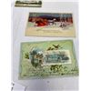 Image 2 : 5 Very Early 1900's Xmas Plus New Year Cards
