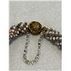 Image 2 : Very Pretty 1930's Beadwork Bracelet