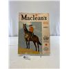 Image 1 : 1941 McLean's Magazine with RCMP Cover