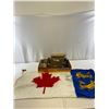 Image 1 : Nice Collectible Lot Of Old Telescope, Vintage Staplers And Singer Sewing Machine Parts