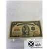 Image 2 : 1923 25c Dominion Of Canada Paper Note Known As A Shinplaster