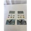 Image 1 : 1992 And 1997 Royal Canadian Mint Uncirculated Year Sets In Original Holders