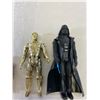 Image 2 : 1977 Star Wars Figures, C-3PO, R2D2, Darth Vader And Jawa