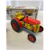 Image 2 : Metal Traktor And Trailer In Original Box