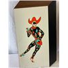Image 2 : 2 Vintage Harlequin Wall Plaques