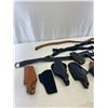 Image 2 : Nice Lot Of Vintage Gun Holsters And Belts