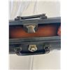 Image 2 : Antique Black Leather Doctors Bag, Great Shape