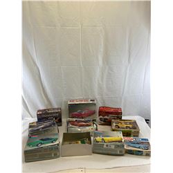 Nice Lot Of 10 Models, As Found, Not All Complete, Boxes Show Great Graphics