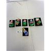Image 1 : Set Of 6 Vintage Liu Bao Glass Christmas Ornaments, Beautiful Bright Colours