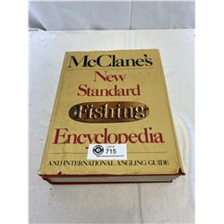 Large Vintage McClanes New Standard Fishing Encyclopedia