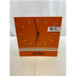 Nice Vintage Never Used Stihl Wall Clock, 11 x10 