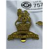 Image 2 : 2 Military Cap Badges