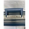 Image 2 : Vintage Blue Jet Liner Suitcase And Old 8-Track Leather Carrying Case