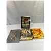 Image 1 : Nice Lot Of 4 Vintage Hardcover Comic Books, Tarzan, Superman, Etc.