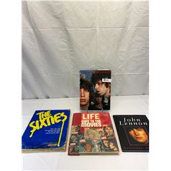 Nice Lot Of 4 Books, The 60's, Life, Goes To The Movies And John Lennon