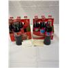 Image 2 : 1999 6 Full Coca Cola Bottles USA Version. +2004 Athens Olympics Coca Cola Bottles with Original