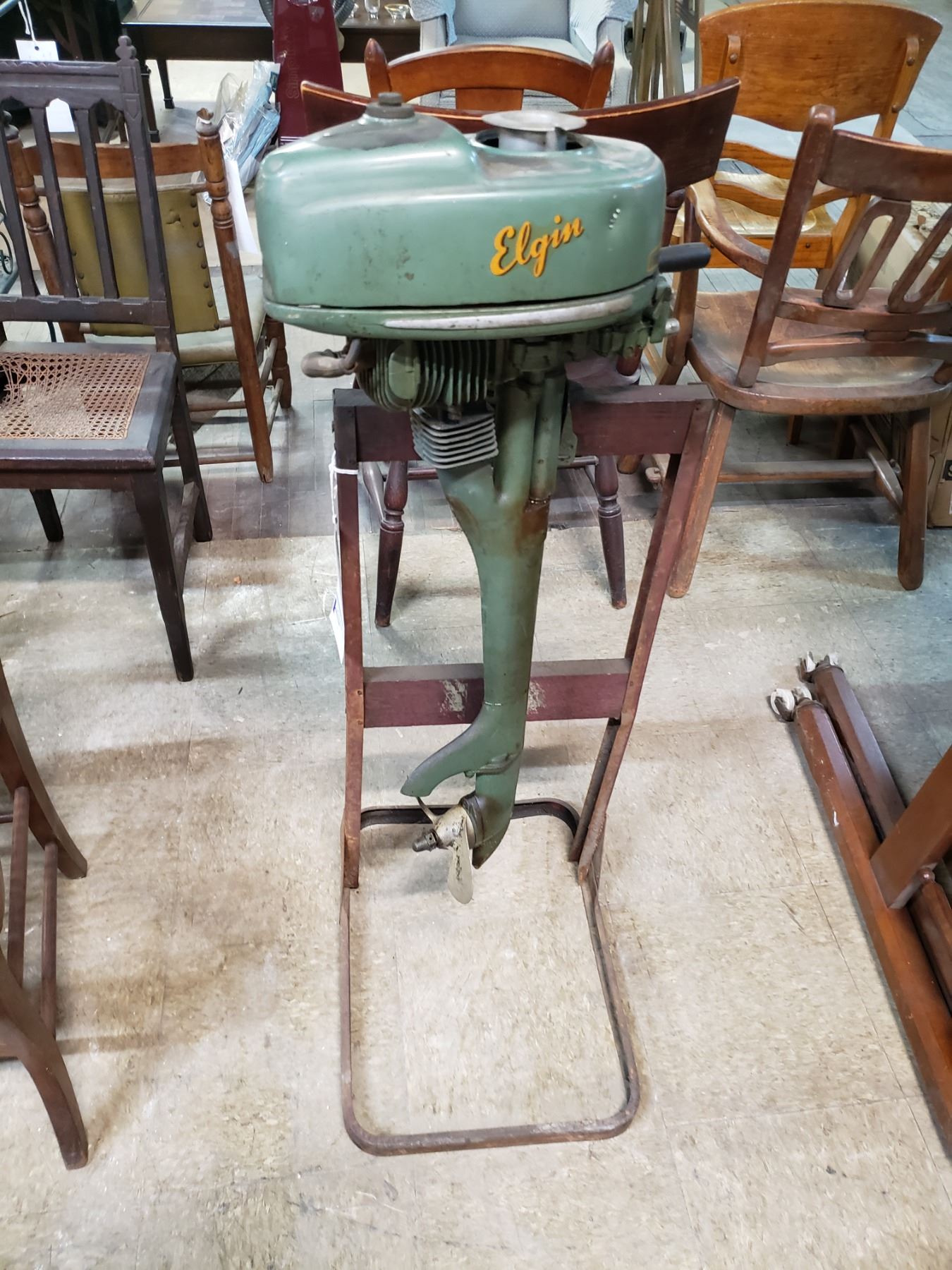 VINTAGE SEARS ELGIN MOTOR ON ACK - MODEL 571.58301