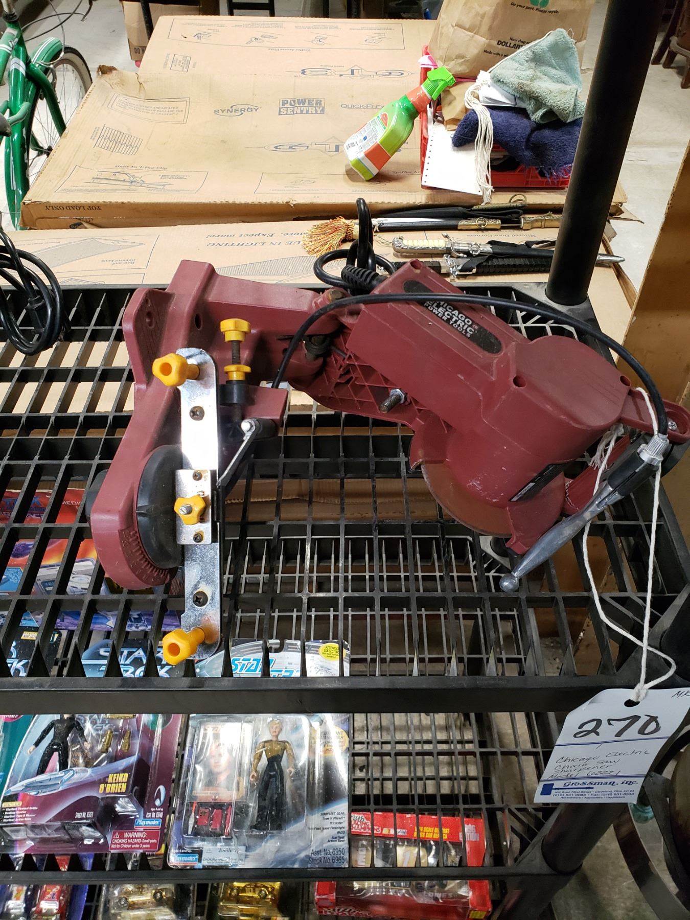 CHICAGO ELECTRIC CHAIN SAW SHARPENER MODEL 68221