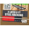 Image 3 : 4 LAYER 6 FT. STEEL RACKING
