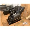 Image 1 : BLACK FULL BODY SHIATSU MASSAGE CHAIR