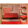 Image 1 : CLICK CLACK RED FUTON SOFA BED