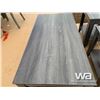 Image 5 : DISTRESSED GREY COFFEE TABLE SET