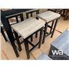 Image 6 : 5 PIECE COUNTER HEIGHT KITCHEN TABLE SET