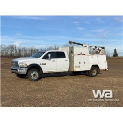 2014 DODGE 5500 CREW CAB SERVICE TRUCK