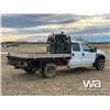 Image 3 : 2009 FORD F550 XLT CREW CAB FLATBED