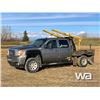 Image 1 : 2014 GMC 3500 SIERRA CREW CAB FLAT DECK PICKUP