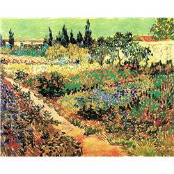 Van Gogh - Flowering Garden With Path