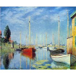 Claude Monet - Pleasure Boats at Argenteuil