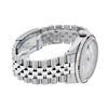 Image 5 : Rolex Mens SS MOP Diamond Lugs & Ruby Channel Set Diamond Datejust Wristwatch