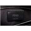 Image 7 : Fendi Black Leather Pearl Flap Clutch