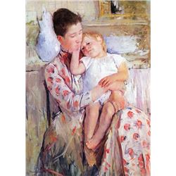 Mary Cassatt - Mother And Child #2