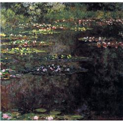 Claude Monet - Water Lilies, Water Landscape #5