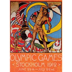 Olle Hjortzberg - Stockholm Olympics 1912