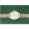 Image 4 : Rolex Ladies 2 Tone MOP & Sapphire Diamond Datejust Wriswatch With Rolex Box 26M