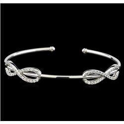 0.78 ctw Diamond Bracelet - 14KT White Gold