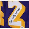 Image 2 : PSA Certified James Worthy Autographed Basketball Jersey