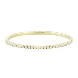 3.16 ctw Diamond Bracelet - 14KT Yellow Gold