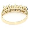 Image 5 : 14kt Yellow Gold 0.98 ctw Sapphire and Diamond Band Ring