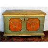 Image 1 : AUTHENTIC PAINTED BLANKET CHEST c. 1800-50 / #1275435