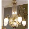 Image 1 : French Bronze Empire 8 L Chandelier #1275791